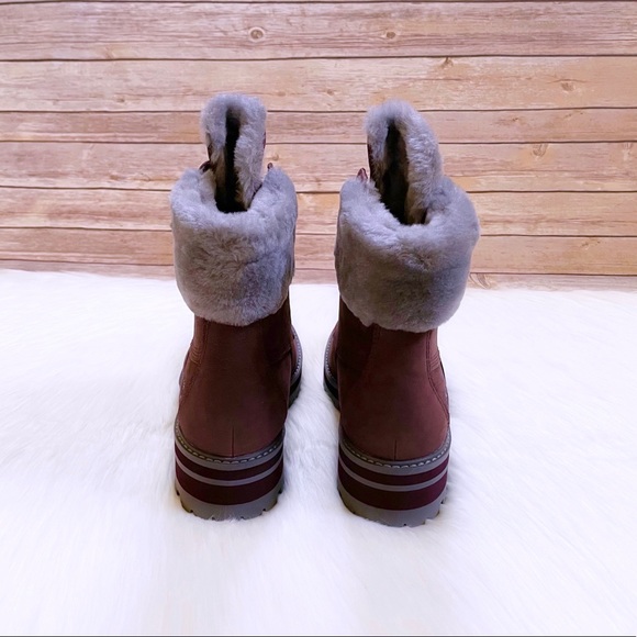 Timberland Courmayeur Valley 6” Waterproof Shearling Boots - Picture 7 of 8